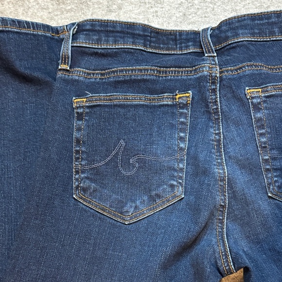 ✨ AG “Harper Essential” Straight‑Leg Jeans • Size 25R • Dark Wash ✨ - Picture 11 of 16